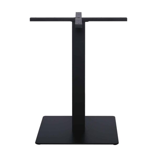 PRATO Βάση Τραπεζιού Μέταλλο Βαφή Μαύρο, Cross 60x60cm  (16,90kg) 50x50cm H.72cm / Cross 60x60cm - Image 2