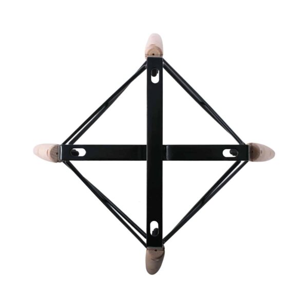 ART Wood Βάση Τραπεζιού Φυσικό (2,70kg) 54x54x70 / Eπιφάνειες 60-80cm - Image 3