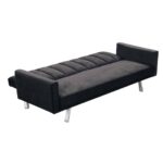 HIT  Καναπές - Κρεβάτι Σαλονιού - Καθιστικού, Ύφασμα Σκούρο Γκρι 198x86x81cm Bed:177x104x41cm - Image 4