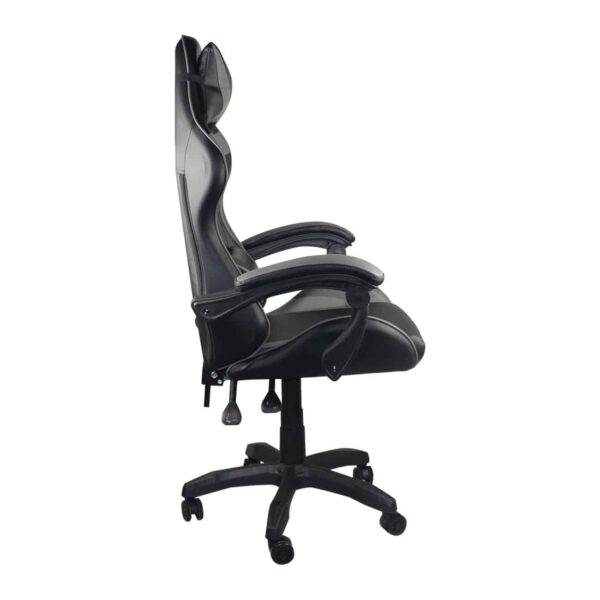 BF7850 Gaming Πολυθρόνα Γραφείου Διευθυντή Pu Μαύρο - Γκρι 63x70x117/127cm - Image 4