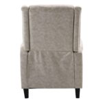 CHESTER Relax Πολυθρόνα Μπερζέρα Σαλονιού, Καθιστικού Ύφασμα Απόχρωση Antique Εκρού 78x85x104cm - Image 5