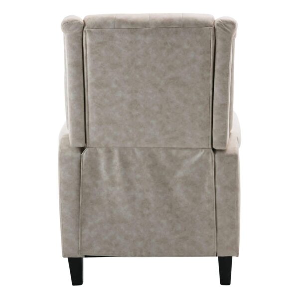 CHESTER Relax Πολυθρόνα Μπερζέρα Σαλονιού, Καθιστικού Ύφασμα Απόχρωση Antique Εκρού 78x85x104cm - Image 5