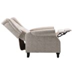 CHESTER Relax Πολυθρόνα Μπερζέρα Σαλονιού, Καθιστικού Ύφασμα Απόχρωση Antique Εκρού 78x85x104cm - Image 7