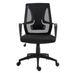 BF2960 Πολυθρόνα Γραφείου Mesh Μαύρο 60x62x99/109cm - Image 4