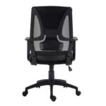 BF2960 Πολυθρόνα Γραφείου Mesh Μαύρο 60x62x99/109cm - Image 5
