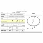 Contract Sliq Smooth Supreme Επιφάνεια Τραπεζιού τ.Werzalit Απόχρωση Letizia Φ60cm/16mm - Image 6