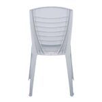 VIDA Καρέκλα Κήπου - Βεράντας Στοιβαζόμενη, PP Άσπρο 49x53x86cm - Image 4