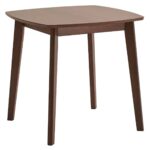 VENTI Τραπέζι Οξιά Καρυδί 80x80x75cm - Image 2