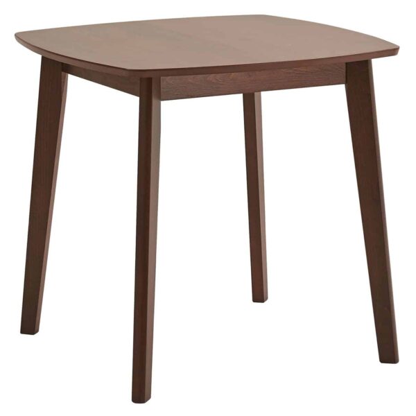 VENTI Τραπέζι Οξιά Καρυδί 80x80x75cm - Image 2