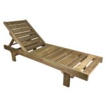 LUGANO Ξαπλώστρα Εμποτισμού Pine Απόχρωση Φυσικό 68x200x32cm - Image 2