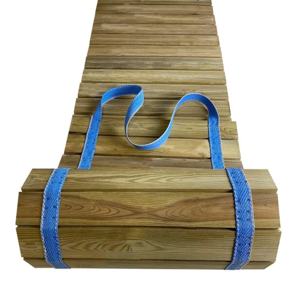 LANE Διάδρομος Παραλίας - Κήπου - Πισίνας, Εμποτισμού Pine Απόχρωση Φυσικό 300x75cm/21mm - Image 3