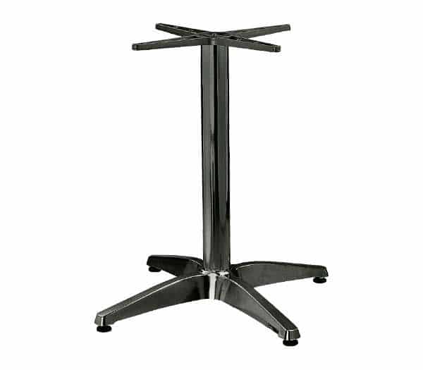 FACTORY Βάση Τραπεζιού Αλουμίνιο Απόχρωση Ανθρακί (2 FACTORY Βάση Τραπεζιού Αλουμίνιο Απόχρωση Ανθρακί (2,30kg) 66x66cm H.69cm - Image 1