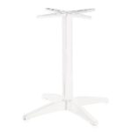 FACTORY Βάση Τραπεζιού Αλουμίνιο Απόχρωση Άσπρο (2,30kg) 66x66cm H.69cm