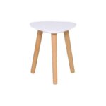 FINE Τραπεζάκι Σαλονιού Καθιστικού, Άσπρο 35x30x30cm