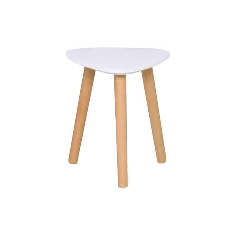 FINE Τραπεζάκι Σαλονιού Καθιστικού FINE Τραπεζάκι Σαλονιού Καθιστικού, Άσπρο 35x30x30cm - Image 1