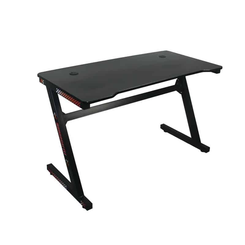 GAMING Γραφείο 120x60cm τ.Carbon Μέταλλο Βαφή Μαύρο GAMING Γραφείο 120x60cm τ.Carbon Μέταλλο Βαφή Μαύρο 120x60x75cm - Image 1