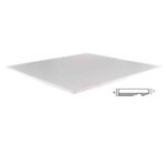 ISO TOP Sliq Plus Επιφάνεια Απόχρωση Pearl White 80x80cm/18mm