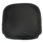 ΤΑΠΕΤΣΑΡΙΑ Καρέκλας Καφενείου, Pu Μαύρο 40x36x5cm