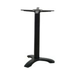 KINO Βάση Τραπεζιού 3-Νυχη, Μαντέμι Μαύρο (8,10 Kg) 43x43cm H.72cm