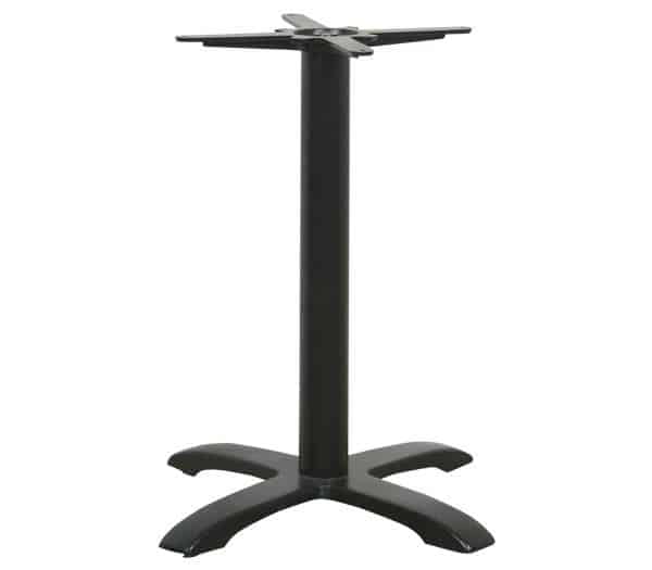 KINO Βάση Τραπεζιού 4-Νυχη KINO Βάση Τραπεζιού 4-Νυχη, Μαντέμι Μαύρο (9,40 Kg) 61x61cm H.72cm - Image 1