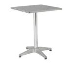 PALMA Τραπέζι Τετράγωνο Αλουμινίου 70x70 H.70cm
