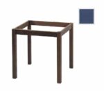 ΚΑΦΕΝΕΙΟΥ Βάση Τραπεζιού Οξιά Λυόμενη για Επιφάνεια 80x80cm, Βαφή Εμποτισμού Ανιλίνη Μπλε 69x69x73cm