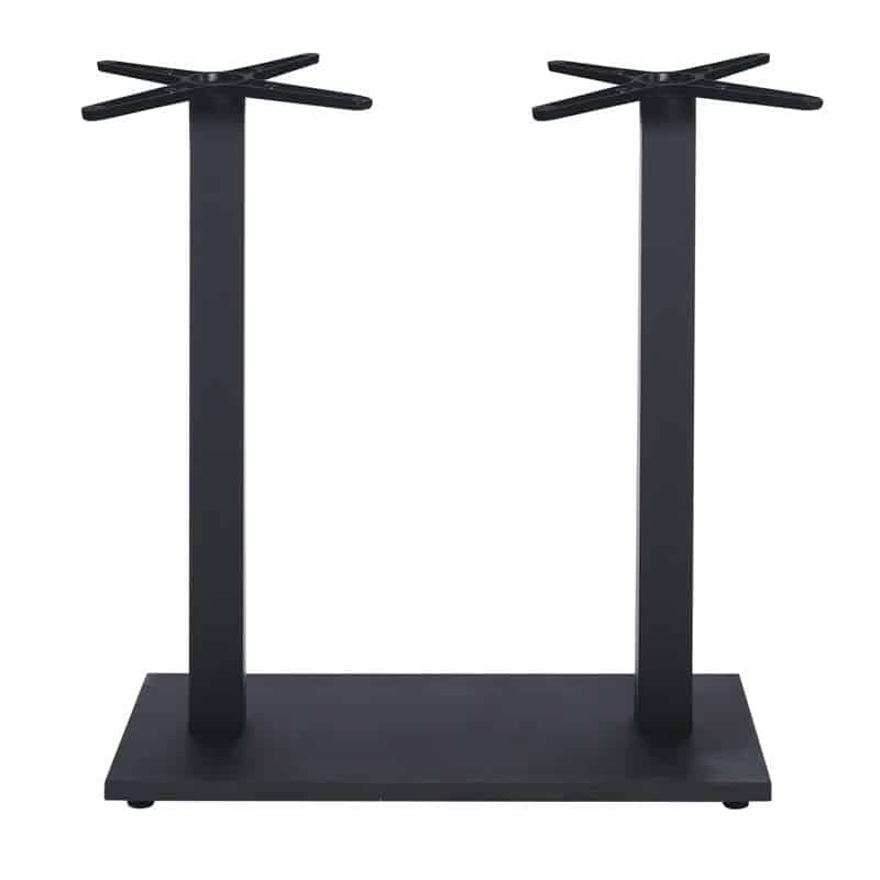 PRATO-W Βάση Τραπεζιού BAR 70x40cm H.108cm Μέταλλο Βαφή Μαύρο / 18 PRATO-W Βάση Τραπεζιού BAR 70x40cm H.108cm Μέταλλο Βαφή Μαύρο / 18,50Kg 70x40 H.108cm - Image 1