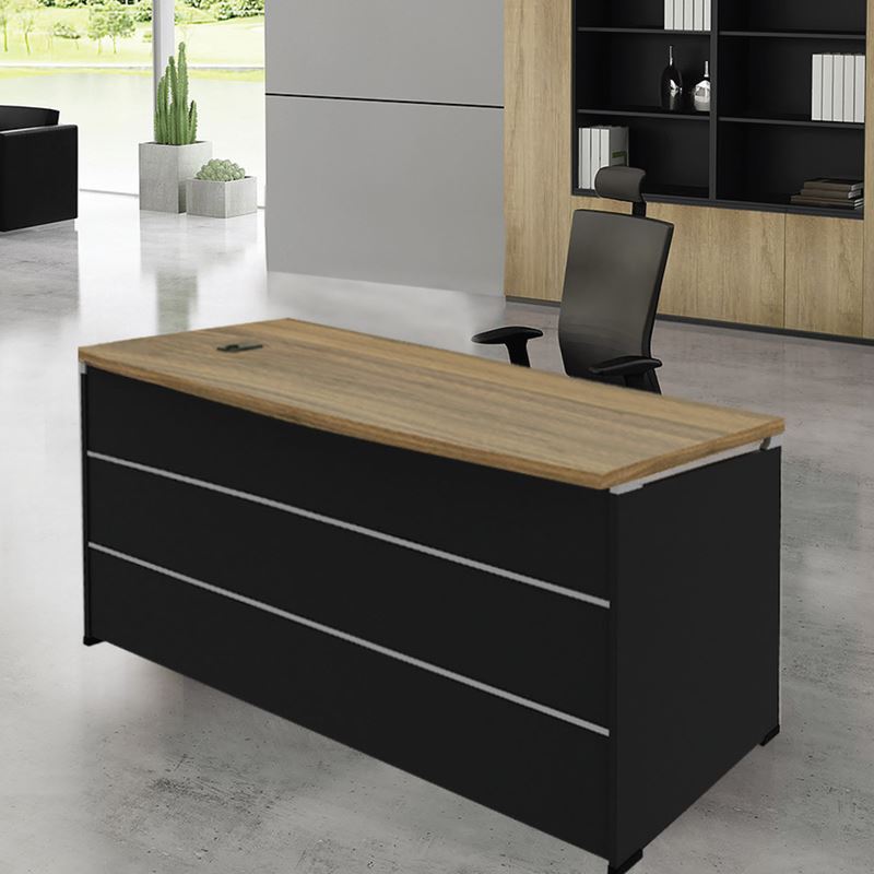 PROJECT Γραφείο Απόχρωση Sonoma - Γκρι PROJECT Γραφείο Απόχρωση Sonoma - Γκρι 180x80x75cm - Image 1