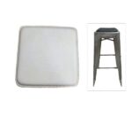 RELIX Κάθισμα για Σκαμπό, Pvc Άσπρο (Μαγνητικό) 27x27cm