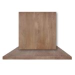 RESIN Επιφάνεια Τραπεζιού, Απόχρωση Φυσικό, Εσωτερικού Χώρου 70x70cm/30mm