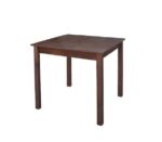 Ταβέρνας Τραπέζι Λυόμενο Οξιά - Κόντρα Πλακέ, Βαφή Εμποτισμού Καρυδί 80x80x75cm