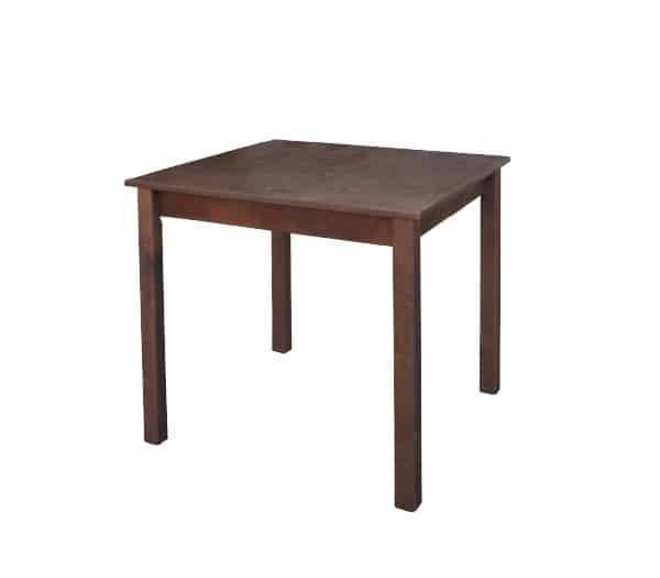 Ταβέρνας Τραπέζι Λυόμενο Οξιά - Κόντρα Πλακέ Ταβέρνας Τραπέζι Λυόμενο Οξιά - Κόντρα Πλακέ, Βαφή Εμποτισμού Καρυδί 80x80x75cm - Image 1