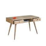 TEKA Κονσόλα - Γραφείο Ξύλο Ακακία Φυσικό 117x60x76cm