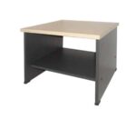 Τραπεζάκι Επισκέπτη Απόχρωση Dark Grey - Beech 60x60x45cm