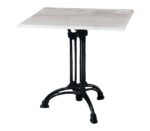 EKO Τραπέζι Τρίνυχο Μαντέμι, Μάρμαρο 70x70x74cm