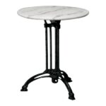 EKO Τραπέζι Τρίνυχο Μαντέμι, Μάρμαρο Φ70 H.74cm