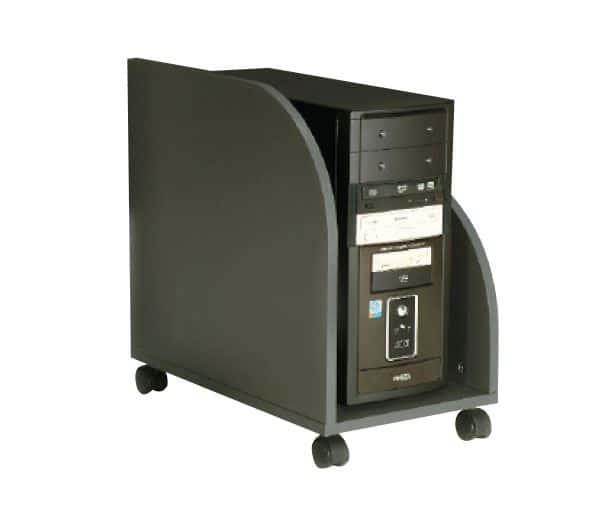 ΒΑΣΗ Η/Υ τροχήλατη Dark Grey ΒΑΣΗ Η/Υ τροχήλατη Dark Grey 50x30x52cm - Image 1