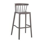 WEST Σκαμπό BAR, PP-UV Sand Beige 54x51x103cm