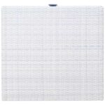 WICKER TOP Επιφάνεια Τραπεζιού Alu/Wicker Ice White/Γυαλί 70x70cm