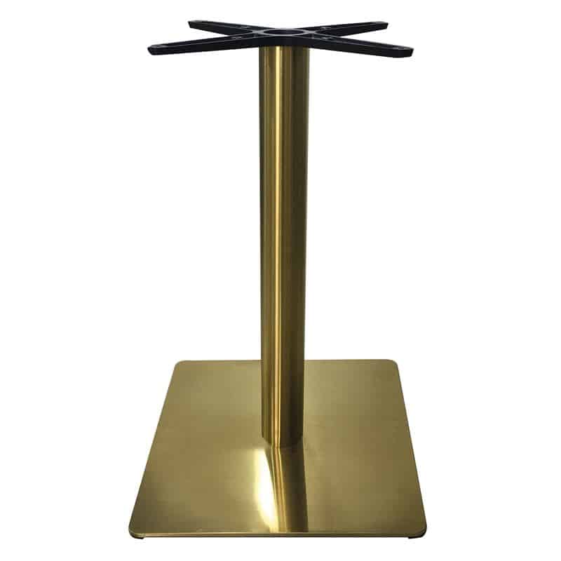 WILSON βάση τραπεζιού Gold Inox #201 (14 WILSON βάση τραπεζιού Gold Inox #201 (14,40 kg) 45x45cm H.72cm - Image 1