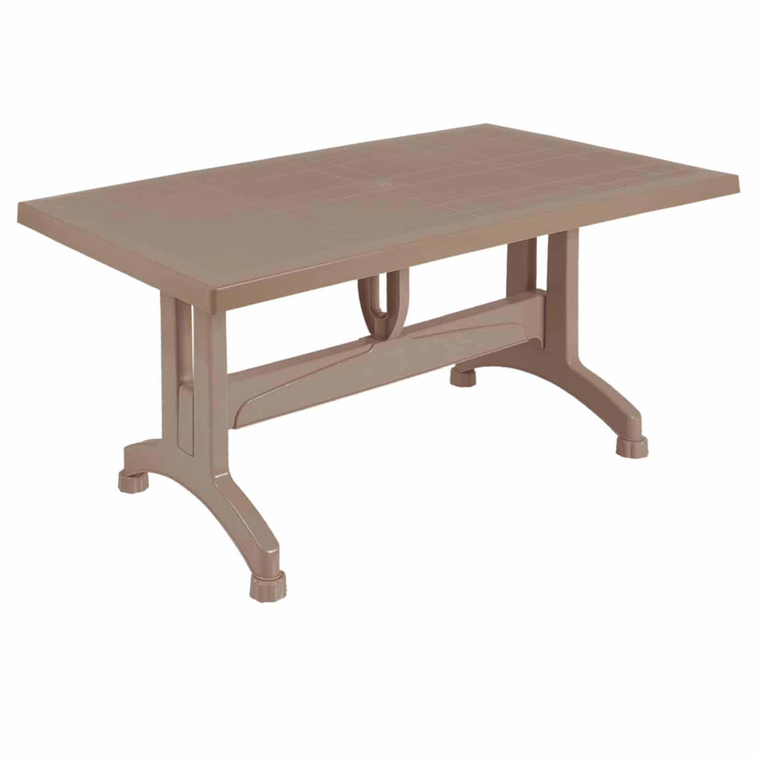 HM5739.02 ΤΡΑΠΕΖΙ ΠΟΛΥΠΡΟΠΥΛΕΝΙΟΥ 120X70X73.5Υεκ. ΚΑΠΟΥΤΣΙΝΟ HM5739.02 - Image 1