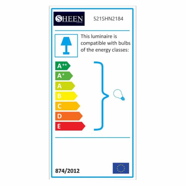 ΑΠΛΙΚΑ ΤΟΙΧΟΥ ΜΕΤΑΛΛΙΚΗ ΧΡΥΣΗ HM7301 15Χ26Χ22 εκ. - Image 5