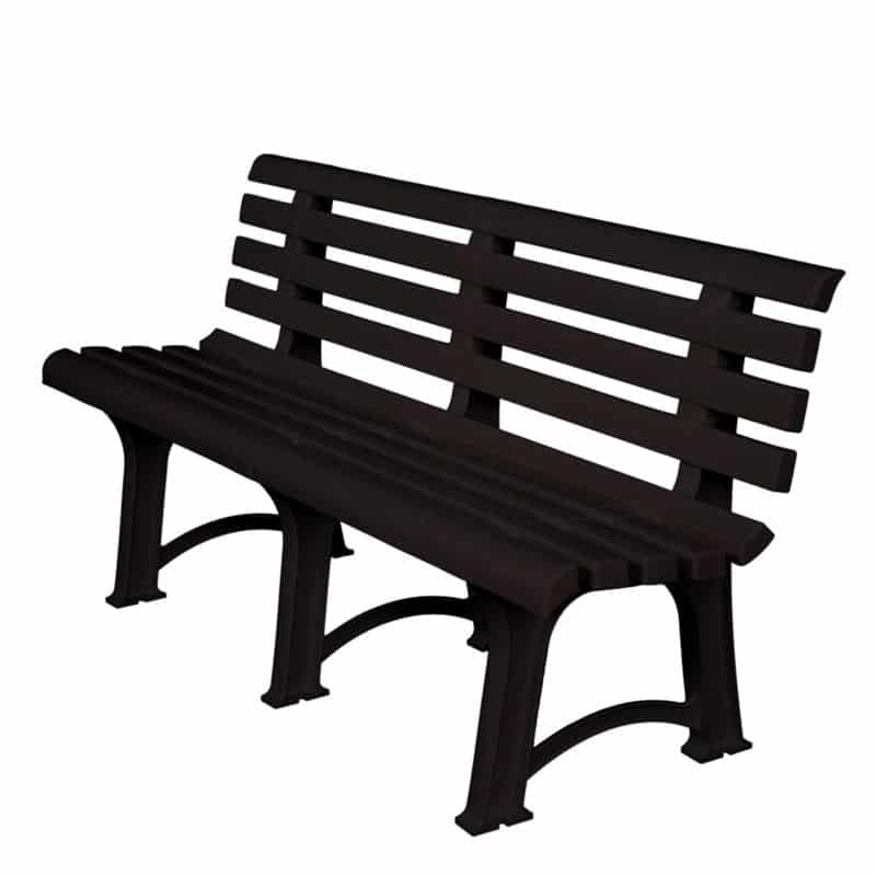 ATENA Παγκάκι Κήπου-Βεράντας ATENA Παγκάκι Κήπου-Βεράντας, PP Ανθρακί 150x73x51cm - Image 1