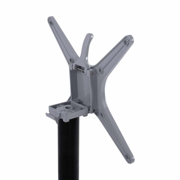 ΒΑΣΗ ΑΛΟΥΜΙΝΙΟΥ ΠΤΥΣΣΟΜΕΝΗ HM469.01 ΜΑΥΡΟ ΜΑΤ 66Χ66Χ72Υεκ. ΜΕ ΣΤΑΥΡΟ 48Χ48εκ. - Image 6