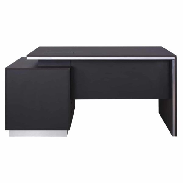 ΓΡΑΦΕΙΟ ΕΠΑΓΓΕΛΜΑΤΙΚΟ ΜΕ ΔΕΞΙΟ ΝΤΟΥΛΑΠΙ ROSEWOOD HM2113R 180X80X76Υ εκ. - Image 4