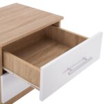 ΚΟΜΟΔΙΝΟ ΜΕΛΑΜΙΝΗΣ HM2220.06 SONAMA - ΛΕΥΚΟ 48x40,5x41,5 εκ. - Image 5