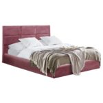 ΚΡΕΒΑΤΙ BRILEY HM583.02 ΒΕΛΟΥΔΟ ΣΑΠΙΟ ΜΗΛΟ ΜΕ ΑΠΟΘΗΚΕΥΤΙΚΟ ΧΩΡΟ 160x200 εκ.