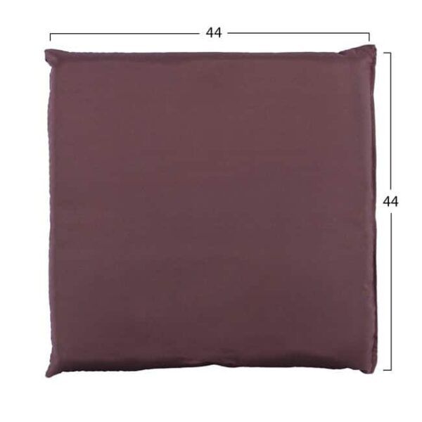 ΜΑΞΙΛΑΡΙ ΥΦΑΣΜΑΤΙΝΟ ΚΑΦΕ 44x44x5,5 εκ. HM5746.03 - Image 2