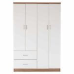 ΝΤΟΥΛΑΠΑ 4ΦΥΛΛΗ ME 2 ΣΥΡΤΑΡΙΑ BLAKELY HM339.06 SONAMA ΛΕΥΚΗ 120Χ42,5Χ180,5 εκ. - Image 4