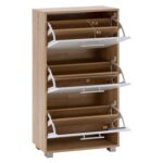 ΠΑΠΟΥΤΣΟΘΗΚΗ ΜΕΛΑΜΙΝΗΣ DAVINA 3ΘΕΣΕΩΝ HM2221.06 SONAMA-ΛΕΥΚΗ 62Χ24Χ110Υ εκ. - Image 3